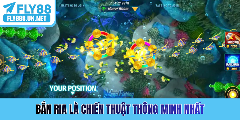 Bắn ria là chiến thuật thông minh nhất