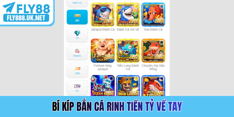 Bí kíp bắn cá rinh tiền tỷ về tay