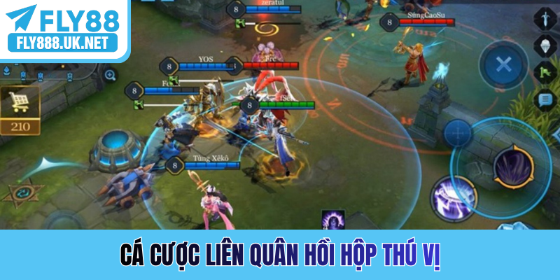 Cá cược Liên Quân hồi hộp thú vị