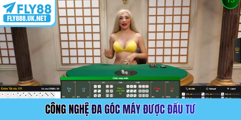 Công nghệ đa góc máy được đầu tư