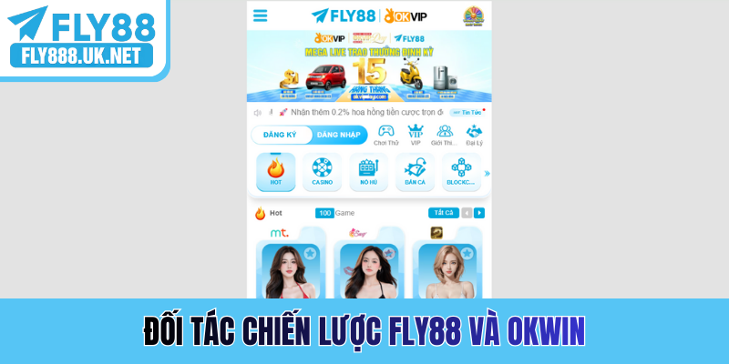 Đối tác chiến lược FLY88 và OKWIN