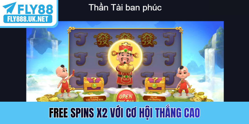 Free Spins x2 với cơ hội thắng cao