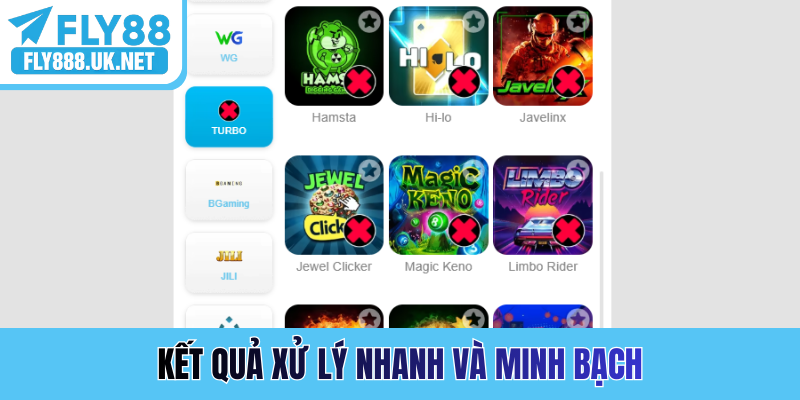 Kết quả xử lý nhanh và minh bạch