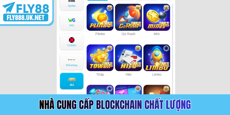 Nhà cung cấp Blockchain chất lượng