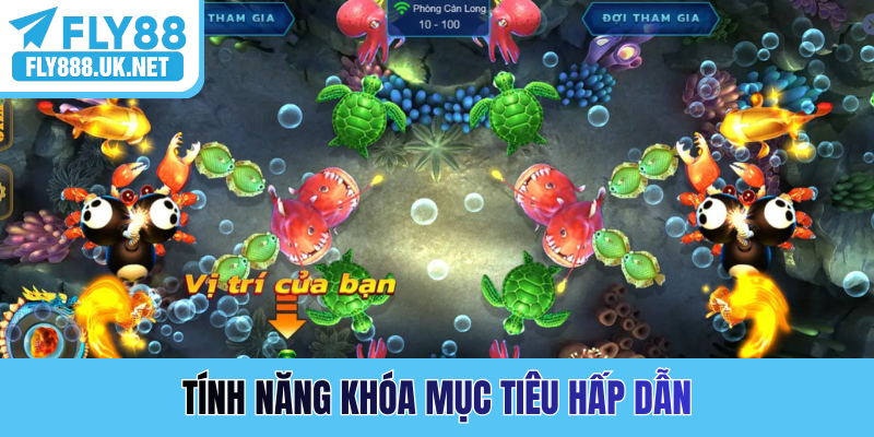 Tính năng khoá mục tiêu hấp dẫn