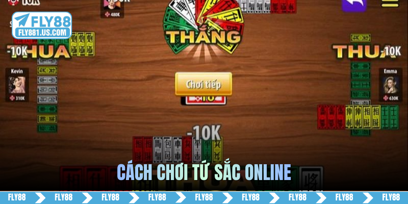 cách chơi tứ sắc online